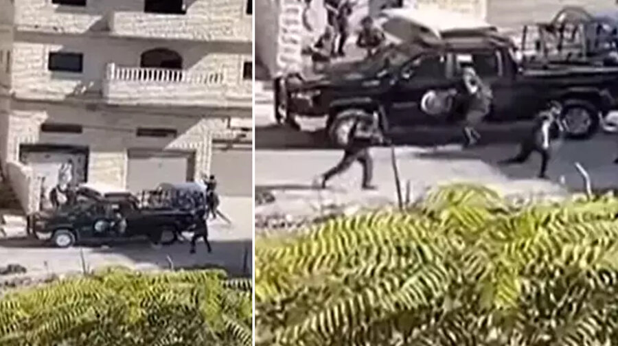 Mahmud Abbas'ın konvoyuna silahlı saldırı düzenlendi.