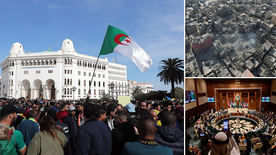 Cezayir İşçi Partisi, Cezayir hükümetine İsrail'in Gazze saldırılarında pasif kalan Arap Birliği’nden çekilme çağrısında bulundu.
