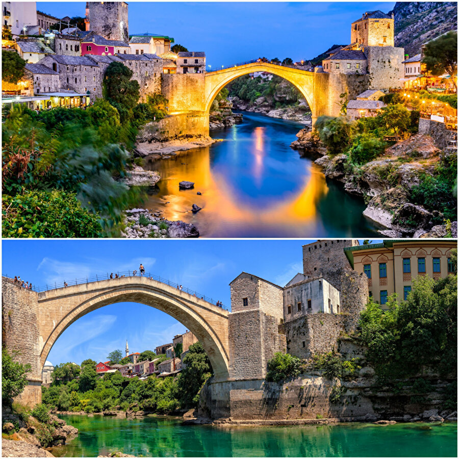Mostar Köprüsü namıdiğer Stari Most.