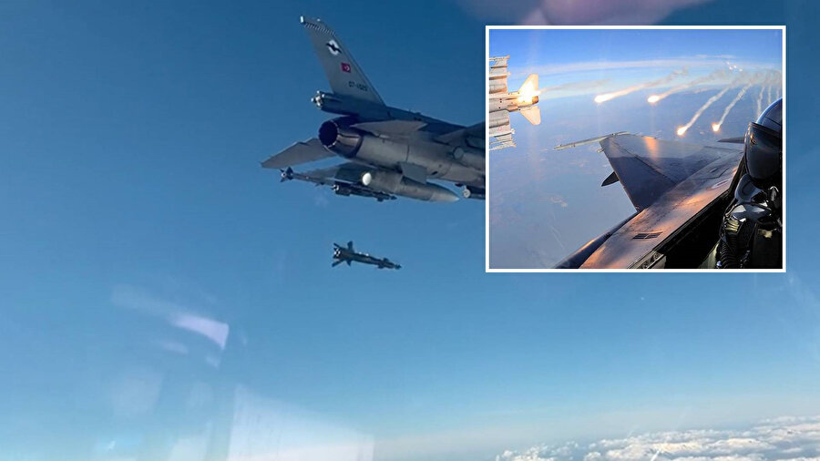 Irak'ın kuzeyindeki Hakurk bölgesinde 6 PKK'lı teröristin, hava harekatıyla etkisiz hale getirildiği bildirildi.