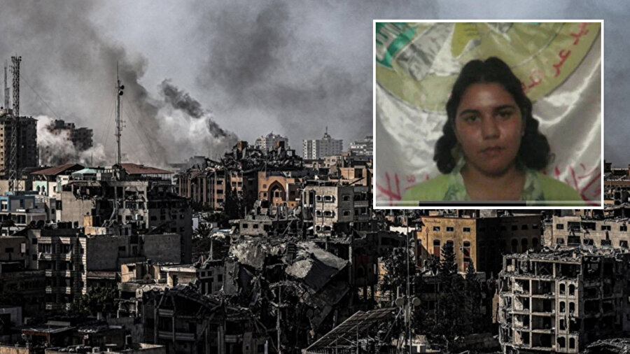 Hamas'ın askeri kanadı Kassam Tugayları, İsrail saldırısında ölen İsrailli bir esirin videosunu yayınladı.