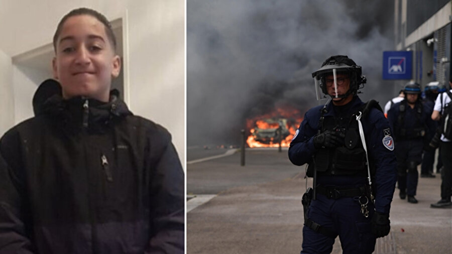 17 yaşındaki Nael, polis kontrolü sırasında vurularak hayatını kaybetmişti.