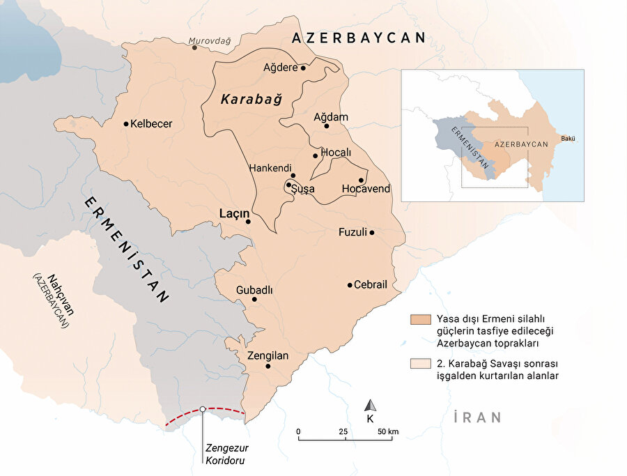 İkinci Karabağ Savaşı sonrası “üçüncü perde” Zengezur’da açılacak gibi. Ermenistan tarafının olumlu yaklaşımına rağmen üç yıldır Zengezur Koridoru konusunda İran’ın “istemezük” tavrı, Ermenistan-Batı işbirliğinden dolayı değişebilir.