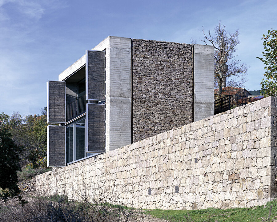 Büyükhusun Köyü’nde yer alan B2 Evi. Fotoğraf: Cemal Emden 