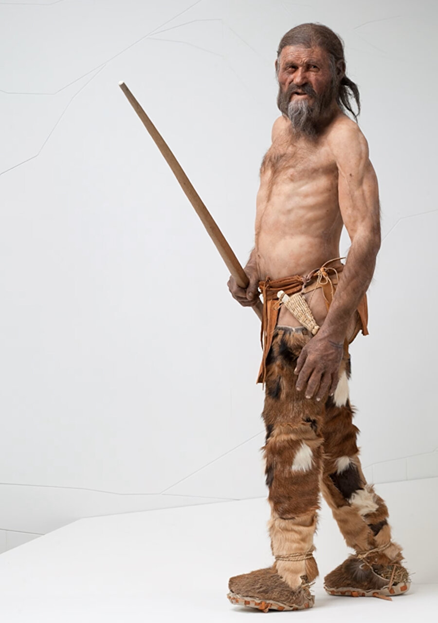 ​Alpler'den gelen buz adam.