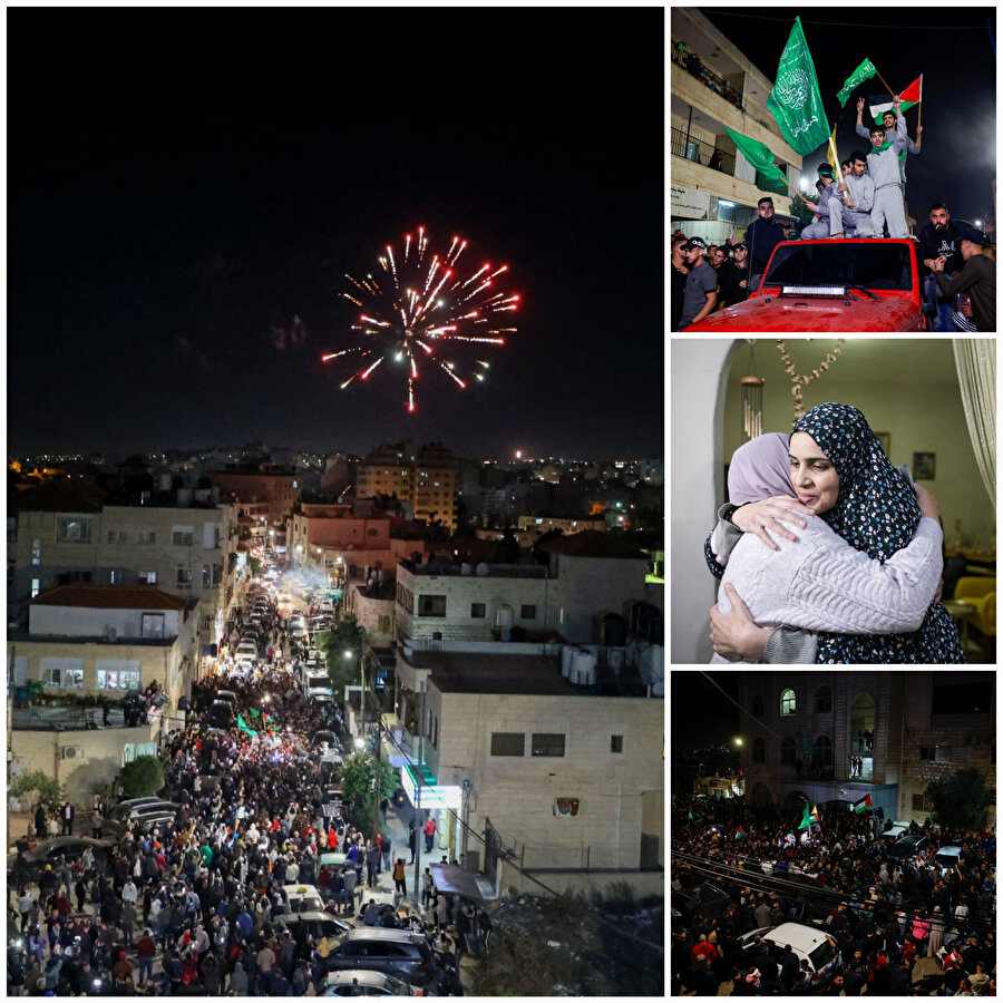 İsrail hapishanesindeki 39 Filistinli esir serbest bırakıldı.