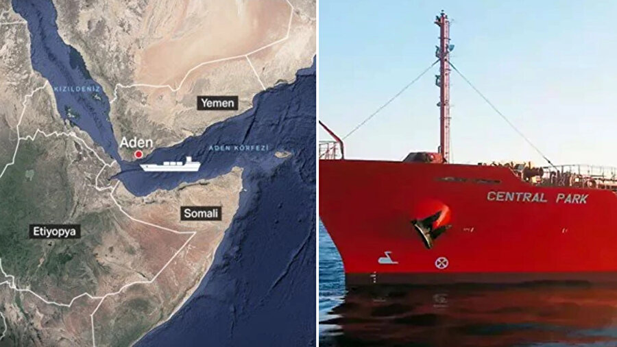 Yemen açıklarında kaçırılan gemi ve mürettebat kurtarıldı.