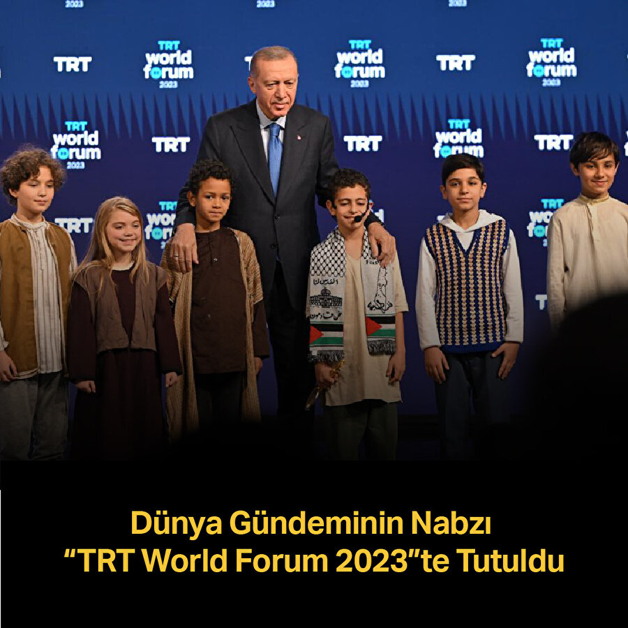 Dünya Gündeminin Nabzı “TRT World Forum 2023”te Tutuldu