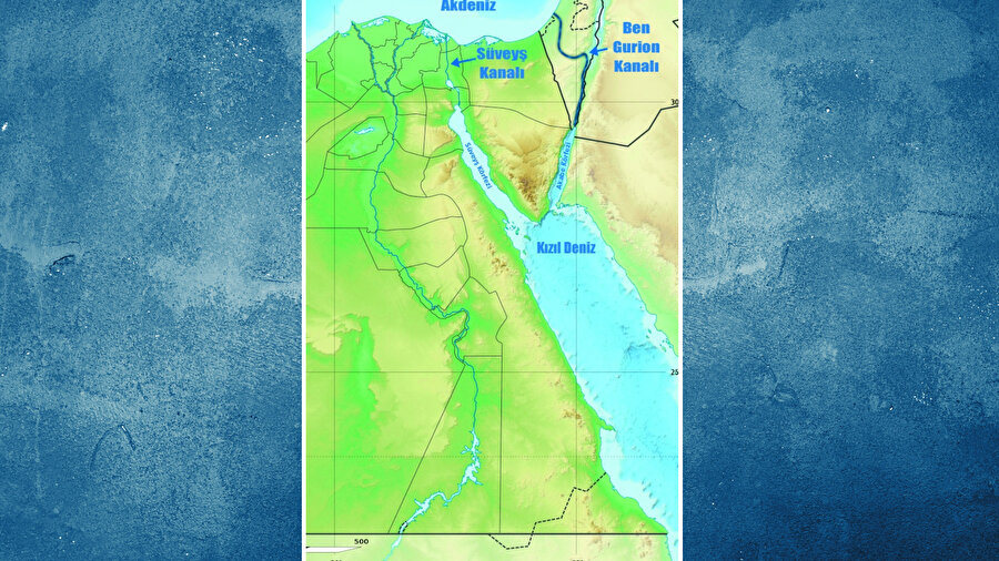 Ben Gurion kanalı uğruna mı.