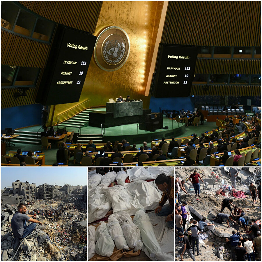 BMGK oylaması bağlayıcı olmasa da hem İsrail'e hem de hamisi ABD'ye, dünyanın Gazze'deki soykırıma karşı olduğuna dair güçlü bir sinyal gönderiyor.