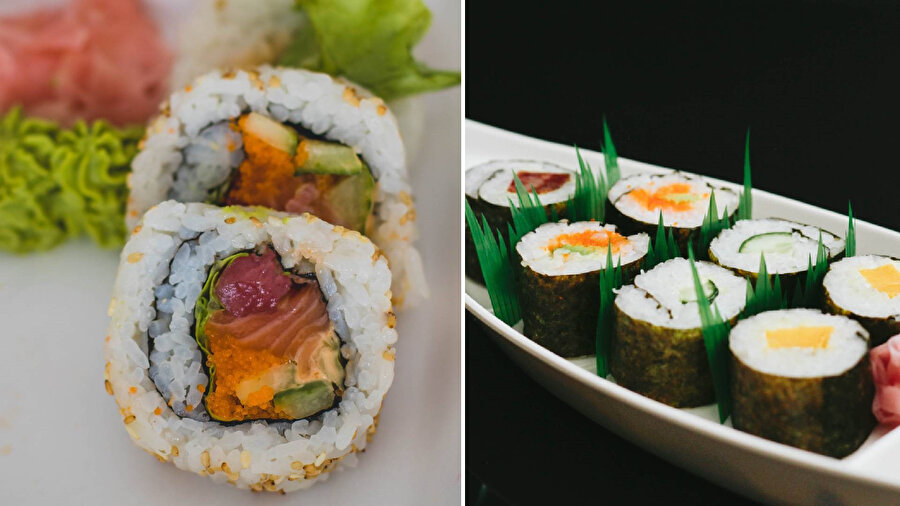 Uzak doğu mutfağını sevenler için sushi çeşitleri