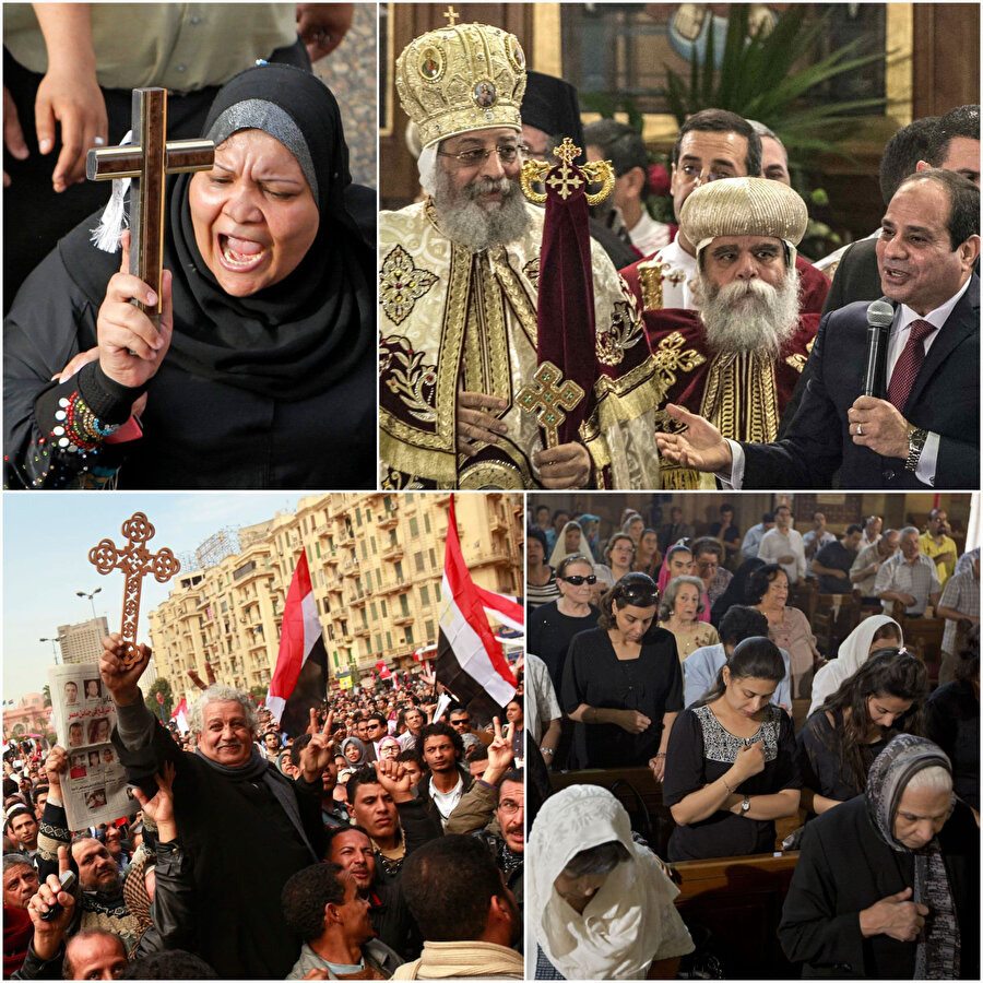 Mısır'ın yerli Hristiyanları: Kıptîler.