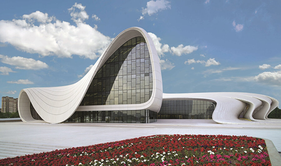 Haydar Aliyev Kültür Merkezi.