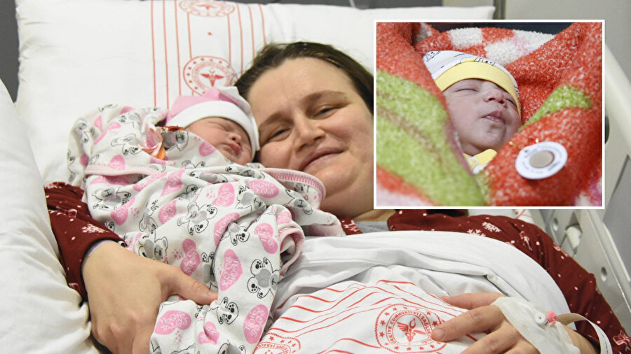 2024'ün ilk bebekleri dünyaya geldi