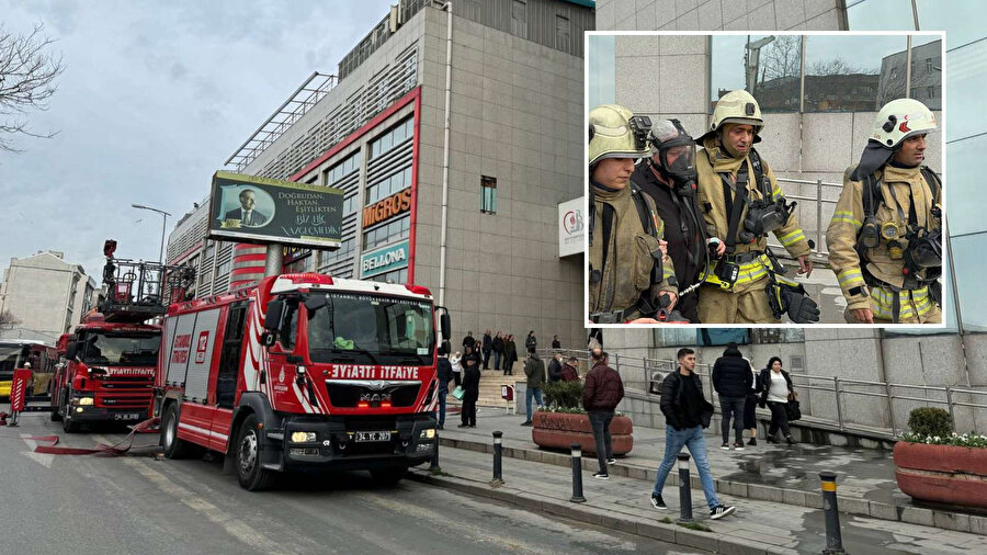 Bayrampaşa Belediyesinde çıkan yangın söndürüldü