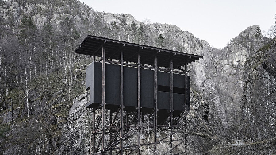 Allmannajuvet Maden Müzesi, Sauda, Norveç.