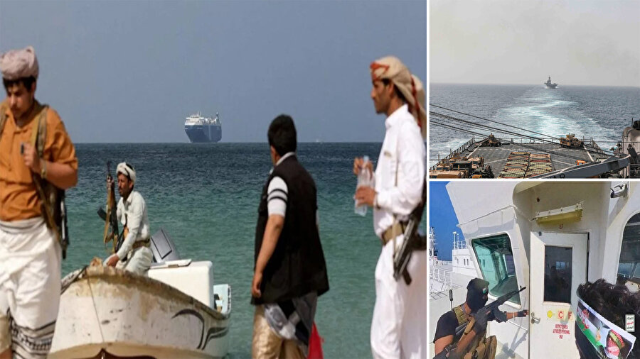 Gazze’deki saldırılar sona erene kadar ülkelerine bakılmaksızın İsrail’e giden tüm gemileri hedef alacaklarını belirten Hûsîler, dünyaya meydan okuyor.