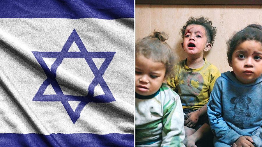 İsrail bayrağı suç delilidir.