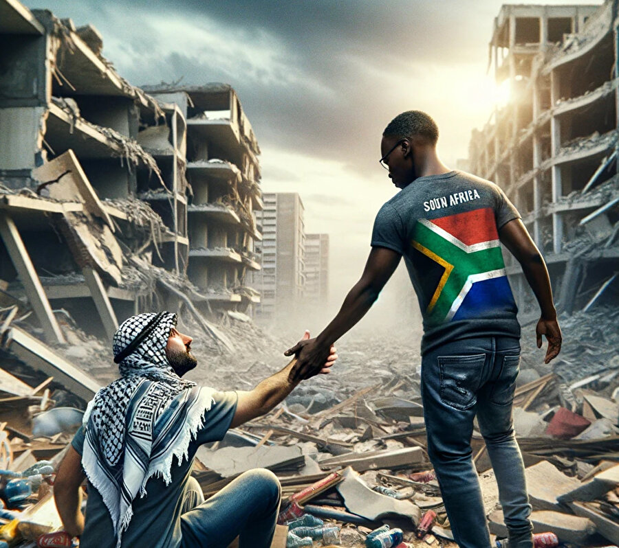 Güney Afrika Filistin'in Yanında