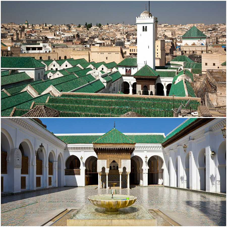 Karaviyyîn Camii, bugünkü halini alana dek, tarih boyunca birçok tadilattan geçmiş, yapıya eklemeler yapılmıştır.