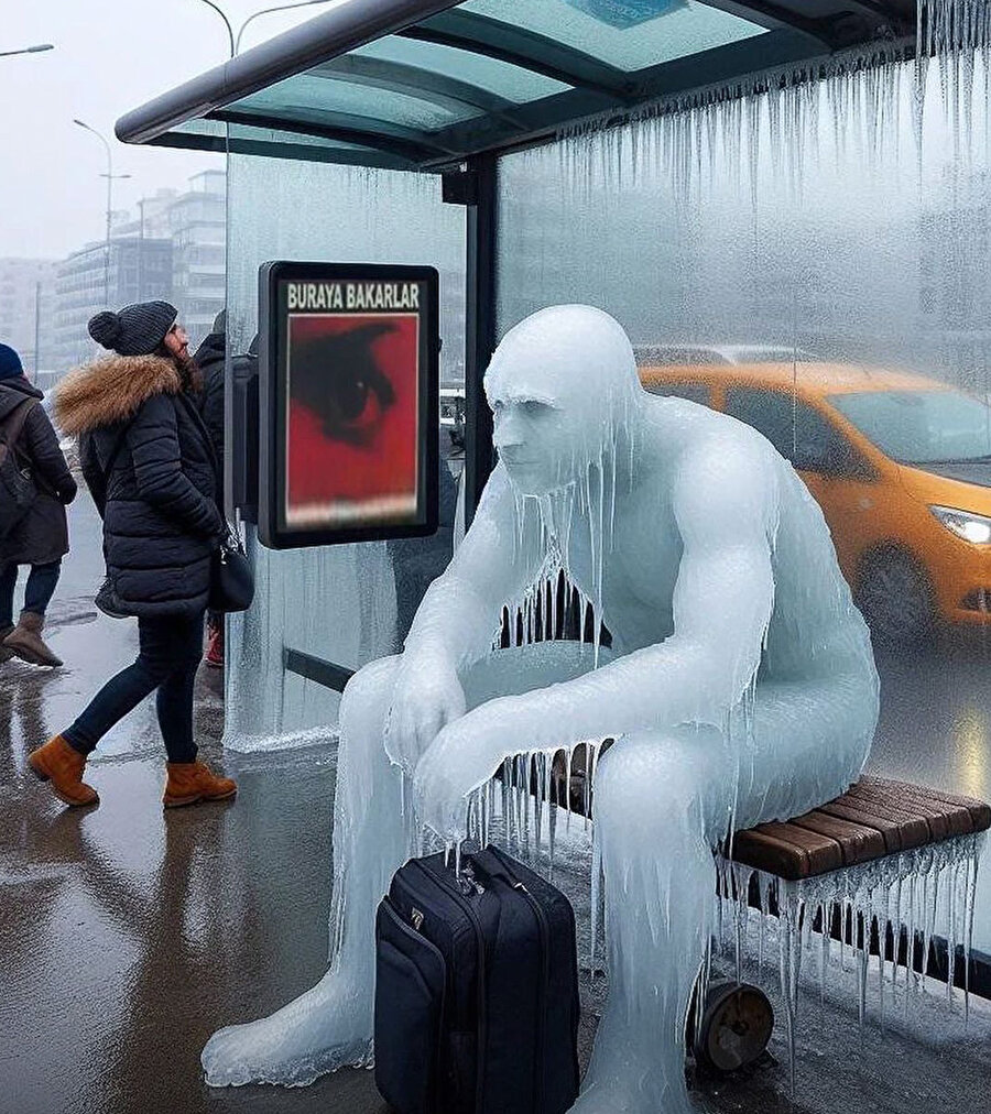 Ankara ayazı görselleştirilmiş