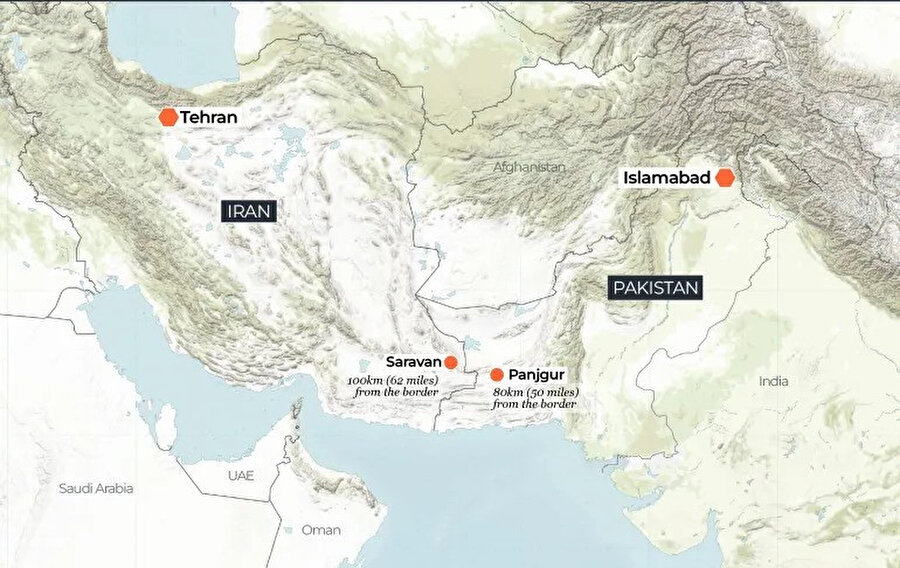 İran ve Pakistan, 2 gün arayla birbirlerinin topraklarına hava saldırıları düzenleyerek 900 km uzunluğundaki değişken sınırlarının yakınındaki silahlı grupları hedef aldılar ve bunun kendi ulusal güvenliklerini sağlama amacı taşıdığını söylediler.