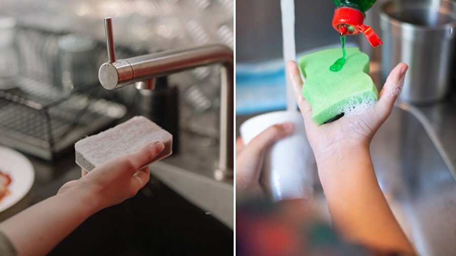 Bulaşık süngerleri sandığımız kadar masum mu?
