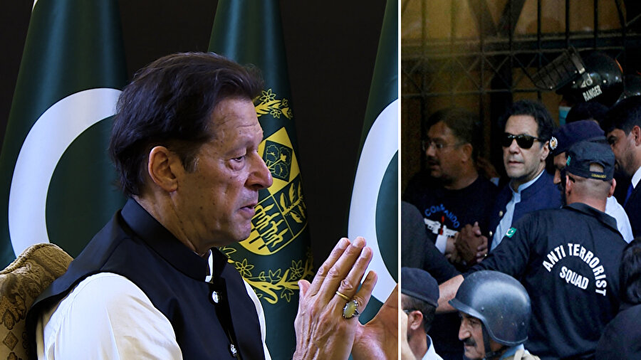 İmran Han, Ağustos 2018'den parlamentoda güvenoyu kaybettiği Nisan 2022'ye kadar Pakistan'ın başbakanıydı, şimdi ise 8 Şubat'taki seçimlere katılması yasaklandı.