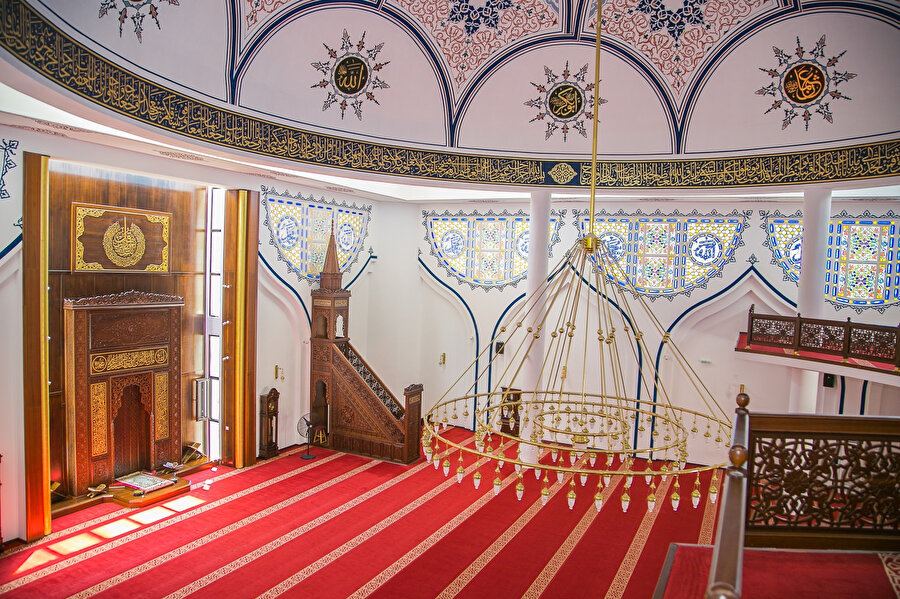 Selimiye Camii'nin içi.