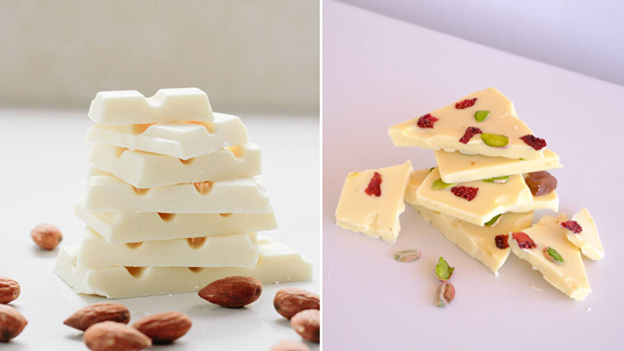 Beyaz çikolata nasıl beyaz oluyor?