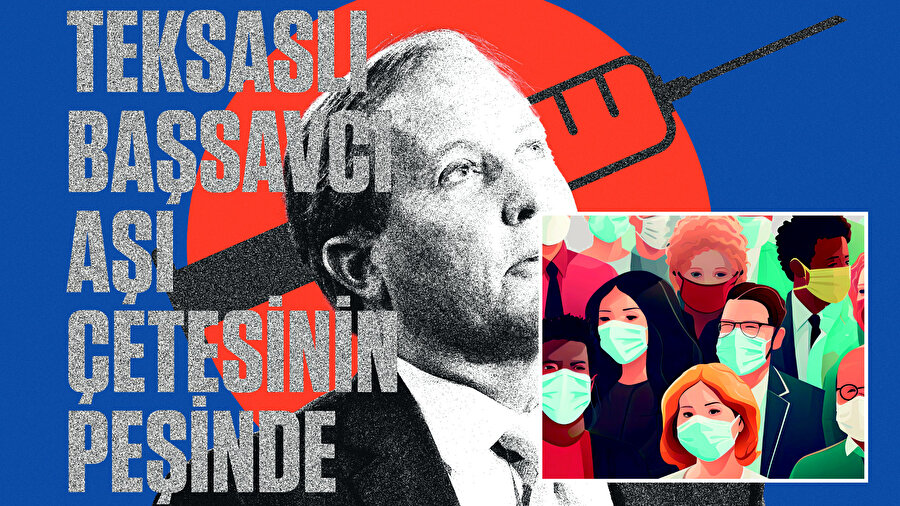 Teksaslı başsavcı aşı çetesinin peşinde.