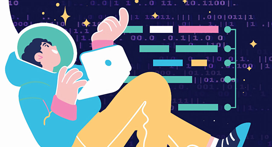 Kodların dünyasına yolculuk.