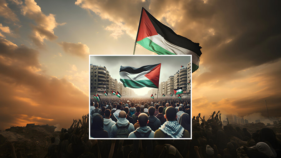 Karınca filin hortumundan tutmuş bir o yana bir bu yana savuruyor