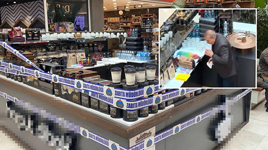 AVM'nin kahve dükkanında skandal: İşletmeci fincanları tükürerek temizledi