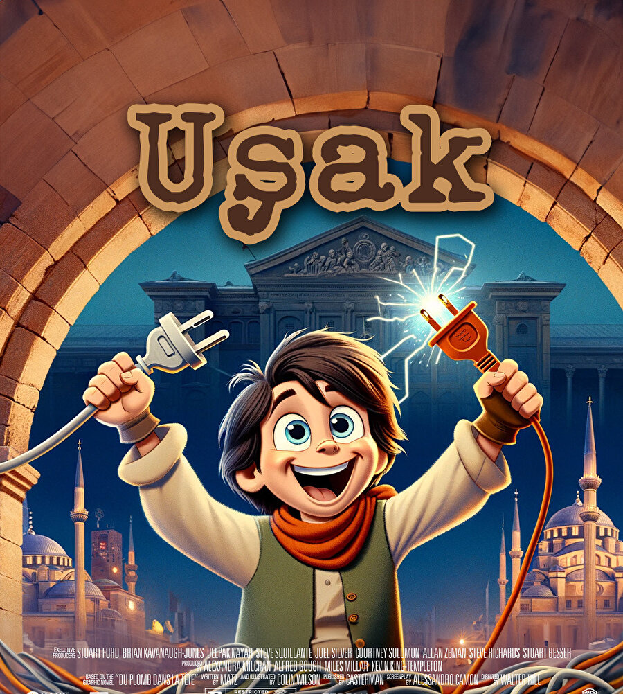 Şehirlerin animasyon afişleri