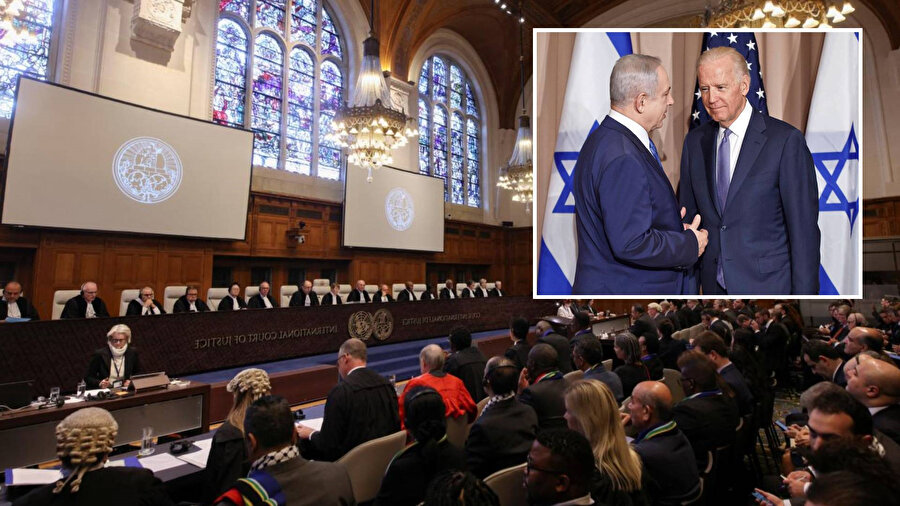 İsrail Başbakanı Binyamin Netanyahu ile Amerika Birleşik Devletleri Başkanı Joe Biden