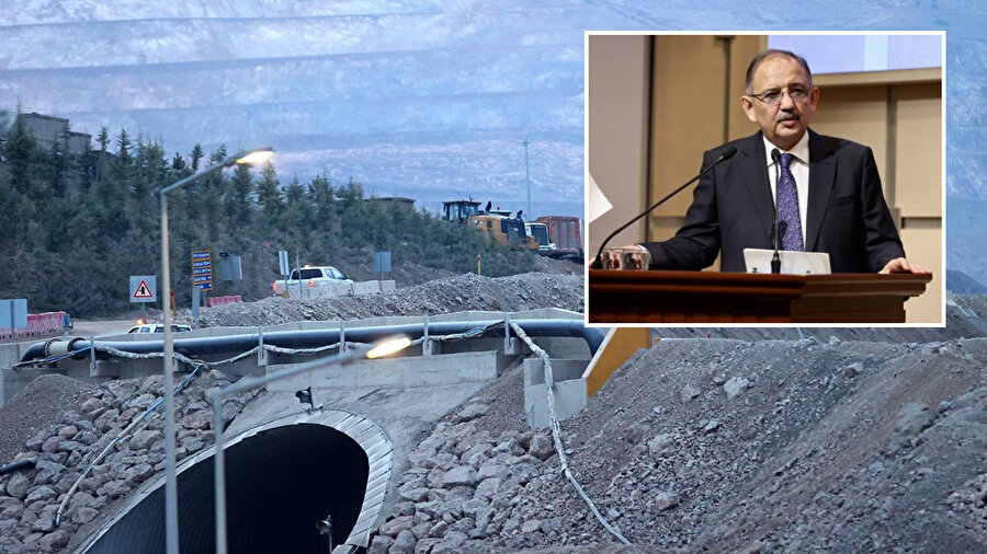 Çevre, Şehircilik ve İklim Değişikliği Bakanı Mehmet Özhaseki, Erzincan'daki toprak kaymasına ilişkin açıklamalarda bulundu