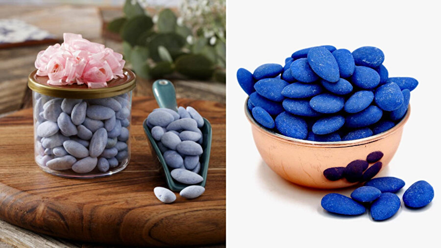 Hayalet badem şekerinin rengi nereden geliyor?