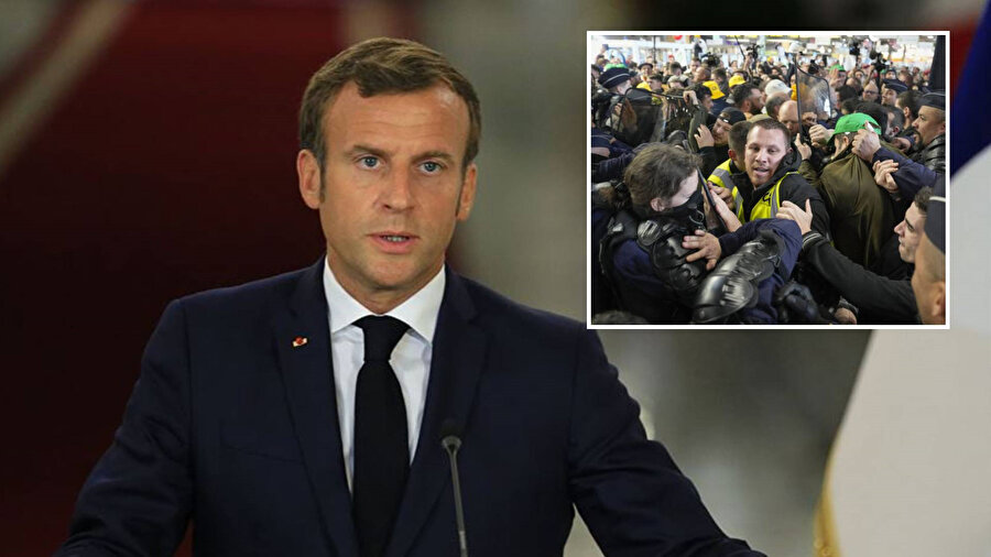 Fransa Cumhurbaşkanı Emmanuel Macron  