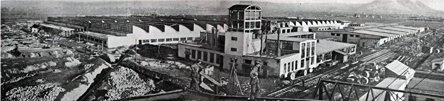 Fabrikanın inşaatından bir fotoğraf, Kaynak: Abdullah Gül Üniversitesi.