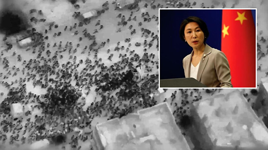 ​Çin Dışişleri Bakanlığı Sözcüsü Mao Ning, İsrail'in Gazze saldırısına tepki gösterdi
