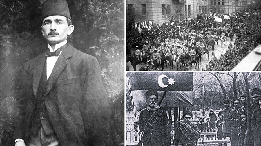 Kafkas İslâm Ordusu komutanı Nuri Paşa.