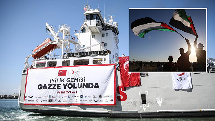 ​Gazze'ye yardım gemisi gidiyor