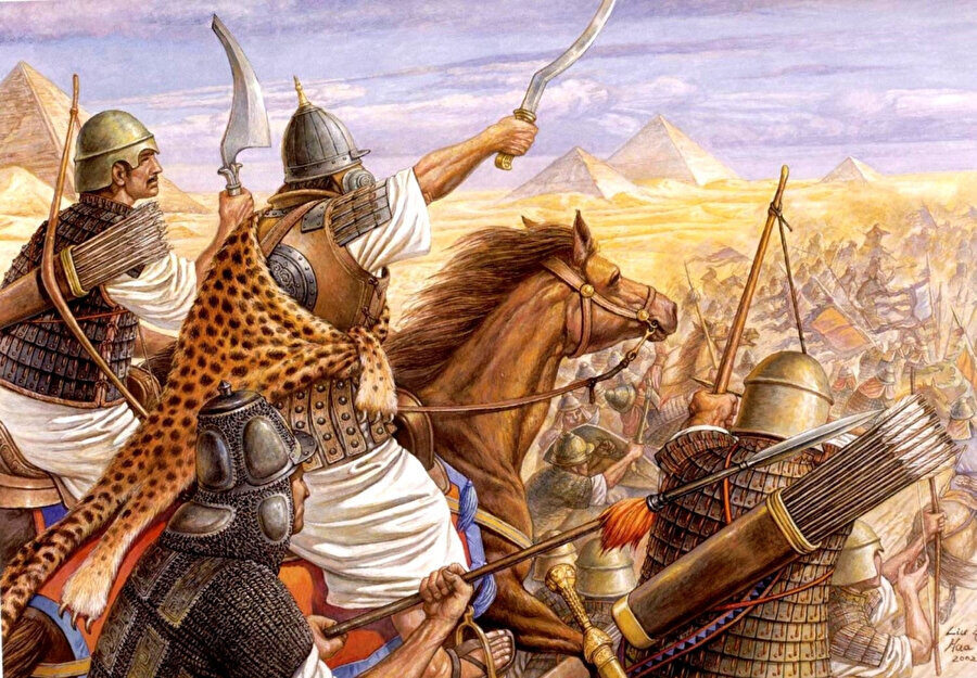 Sultan Kutuz, 3 Eylül 1260 günü, Filistin’de Nablus ile Beysân arasında yer alan Ayn Câlût mevkinde Moğol kuvvetlerini büyük bir hezimete uğrattı. Moğollar bu savaştan sonra Mısır'a asla giremedikleri gibi, bu yenilgi tarihin dönüm noktalarından biri ve Moğolların sonunun başlangıcı olmuştur.