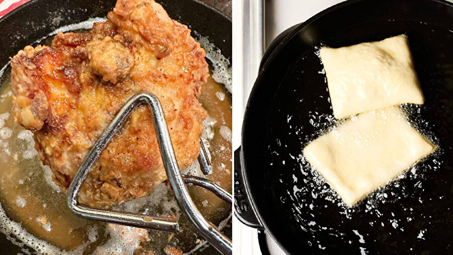 Kızartmanın fazla yağ çekememesi için 4 ipucu!