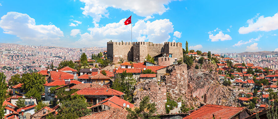Ankara Kalesi.