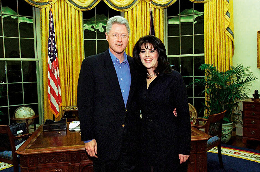  Bill Clinton ve Monica Lewinsky.
