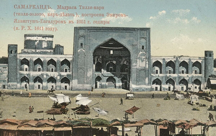 Kartpostallarda Semerkand