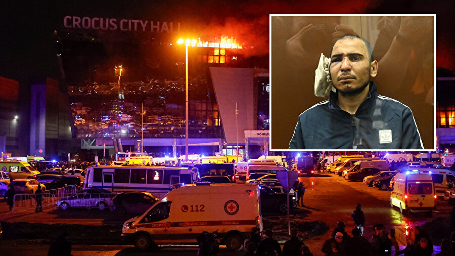 Rusya'da gerçekleştirilen terör saldırısının failleri mahkemeye çıkarıldı