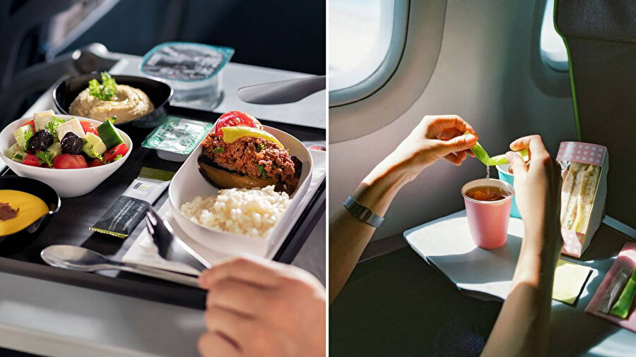 Uçakta yenilen yemeğin tadı neden farklı?